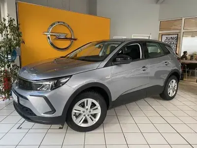 Gebraucht Opel Grandland X Basis 131 PS (96 kW) 2022 Tiefquarz grau/quarz silber (metallic) SUV