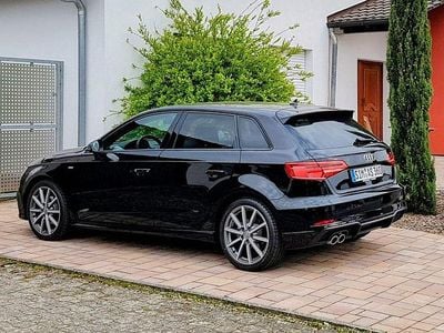 Gebraucht Audi A3 S-Line 150 PS (110 kW) 2019 Schwarz Limousine