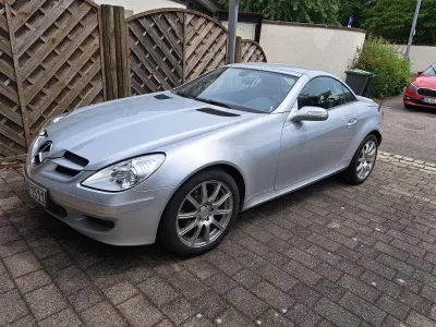Gebraucht Mercedes SLK200 AMG Edition 1 163 PS (119 kW) 2006 Silber Cabrio