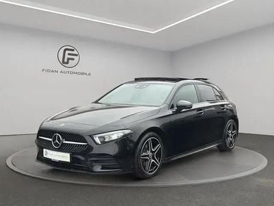 Brugt Mercedes A200 AMG line 190 HK (139 kW) 2022 Sort Sedan