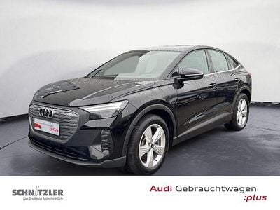 Gebraucht Audi Q4 Sportback e-tron Sport 150 kW (204 PS) 2022 Schwarz SUV