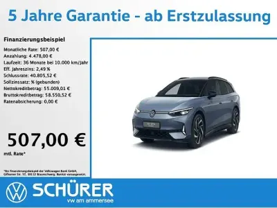 Gebraucht VW ID.7 GTX 250 kW (340 PS) 2025 Blau Kombi