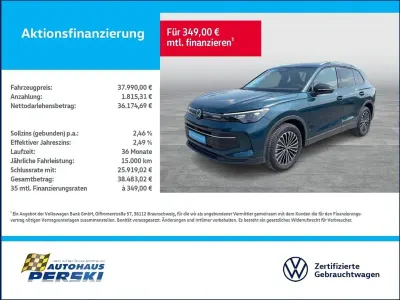 Gebraucht VW Tiguan Goal 150 PS (110 kW) 2025 Blau SUV