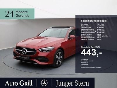 Gebraucht Mercedes C300e Avantgarde 204 PS (150 kW) 2023 Manufaktur patagonienrot metallic Kombi