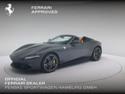 Nouă Ferrari Roma 620 CP (456 kW) 2025 Gri Cabrio