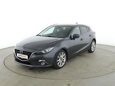 Grau Gebraucht 2015 Mazda 3 Sports-Line Limousine | 12.850 € (Etwas zu teuer)