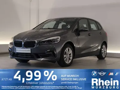Gebraucht BMW 218 Active Tourer Sport Line 150 PS (110 kW) 2019 Grau Van / Kleinbus