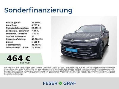 Deep black perleffekt Gebraucht 2024 VW Tiguan Life SUV | 37.640 € (Etwas zu teuer)