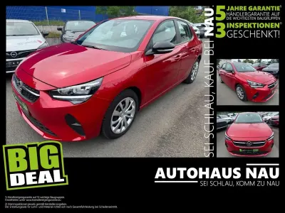 Gebraucht Opel Corsa Edition 101 PS (74 kW) 2023 Chili rot/kardio rot Kleinwagen