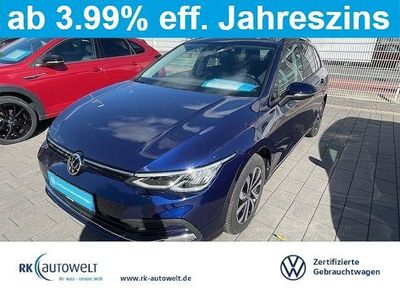 Gebraucht VW Golf VIII Active 110 PS (80 kW) 2022 Blau Kombi