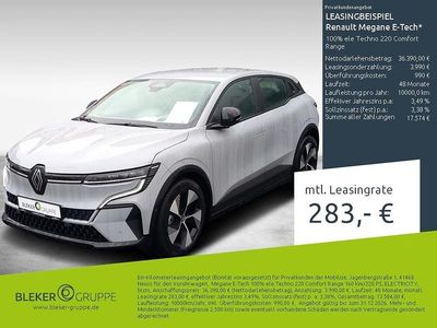 Neu Renault Mégane Komfort 160 kW (218 PS) 2025 Grau Limousine