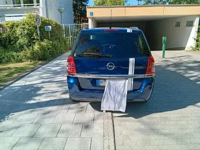 Brugt Opel Zafira 150 HK (110 kW) 2009 Blå MPV