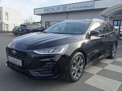 Gebraucht Ford Focus ST-Line 125 PS (91 kW) 2024 Schwarz obsidianschwarz metallic (metallic) Kombi