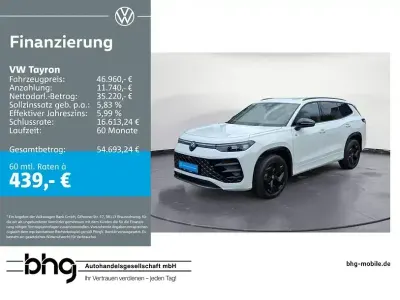 Gebraucht VW Tayron R-line 193 PS (141 kW) 2025 Pure white SUV