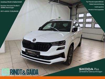 Usata Skoda Karoq SportLine 150 CV (110 kW) 2023 Bianco SUV