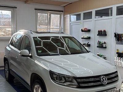 Gebraucht VW Tiguan Sportline 150 PS (110 kW) 2015 Weiß SUV