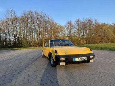 Second-hand Porsche 914 101 CP (74 kW) 1975 Galben Cabrio