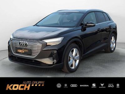 Mythosschwarz metallic Gebraucht 2022 Audi Q4 e-tron Advanced SUV | 26.890 € (Fairer Preis)