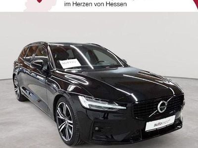 Onyx schwarzmetallic Gebraucht 2022 Volvo V60 R-Design Kombi | 28.990 € (Superpreis)