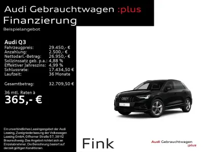Gebraucht Audi Q3 Advanced Plus 150 PS (110 kW) 2022 Mythosschwarz metallic SUV