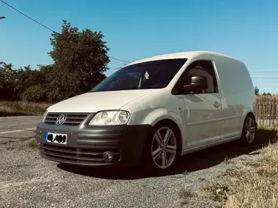 Gebraucht VW Caddy 105 PS (77 kW) 2007 Weiß Van / Kleinbus