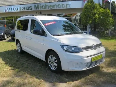Gebraucht VW Caddy Life 122 PS (89 kW) 2021 Candyweiß Van / Kleinbus