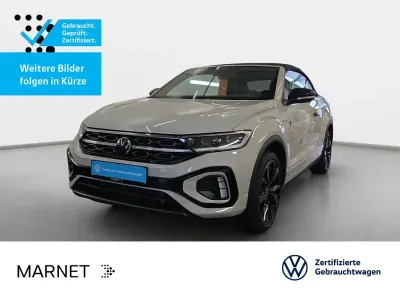 Gebraucht VW T-Roc Cabriolet R-line Edition 150 PS (110 kW) 2025 Ascotgrau/schwarz Cabrio