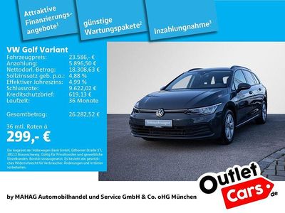 Gebraucht VW Golf VIII Life 131 PS (96 kW) 2023 Grau Kombi