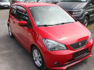 Gebraucht Seat Mii Style 75 PS (55 kW) 2012 Rot Kleinwagen