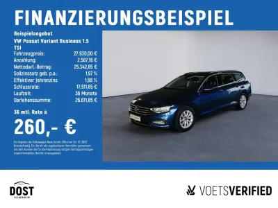 Gebraucht VW Passat Business 150 PS (110 kW) 2023 Blau Kombi