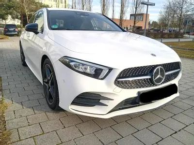 Gebraucht Mercedes A250 AMG line 224 PS (164 kW) 2019 Weiß Limousine