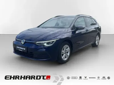 Brugt VW Golf VIII Life 150 HK (110 kW) 2021 Blå Stationcar