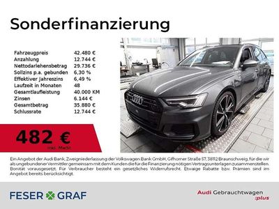 Gebraucht Audi A6 S-Line 367 PS (269 kW) 2023 Grau Kombi