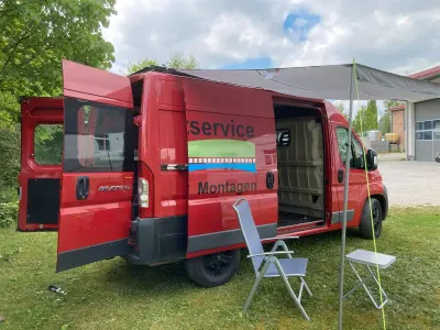 Gebraucht Fiat Ducato 148 PS (108 kW) 2012 Rot Van
