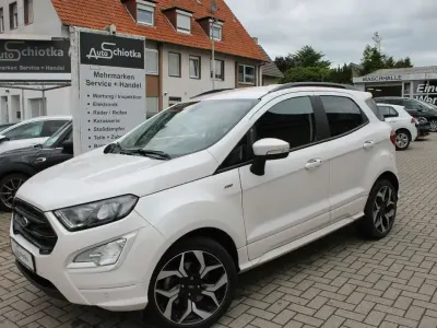 Gebraucht Ford Ecosport ST-Line 125 PS (91 kW) 2018 Weiß SUV