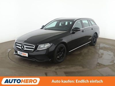 Gebraucht Mercedes E250 Avantgarde 211 PS (155 kW) 2019 Schwarz baltic black Kombi