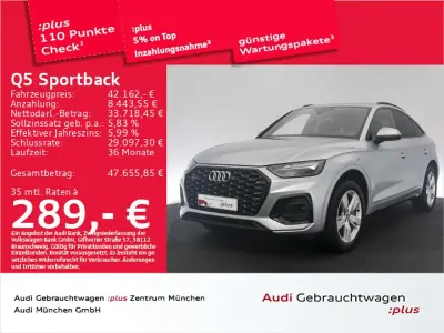 Gebraucht Audi Q5 S-Line 286 PS (210 kW) 2022 Florettsilber metallic SUV