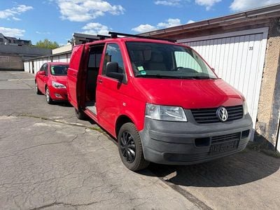 Second-hand VW Transporter 102 CP (75 kW) 2010 Roșu Van