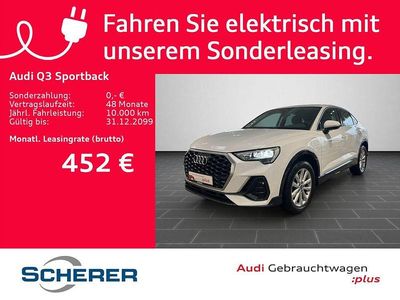Second-hand Audi Q3 Sportback Basis 245 CP (180 kW) 2021 Alb SUV