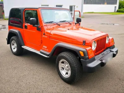Käytetty Jeep Wrangler 142 HP (104 kW) 2006 Oranssi Katumaasturi
