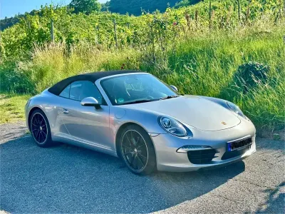 Usata Porsche 911 Carrera Cabriolet Chrono 349 CV (256 kW) 2014 Argento Cabrio