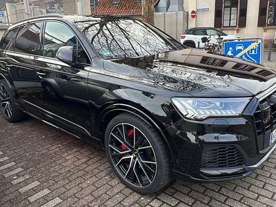 Schwarz Gebraucht 2021 Audi SQ7 Black Edition SUV | 58.500 € (Fairer Preis)