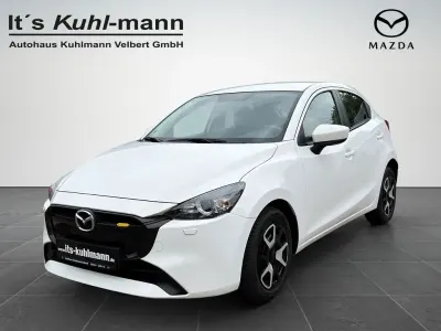 Gebraucht Mazda 2 Center-Line 75 PS (55 kW) 2024 Weiß Kleinwagen