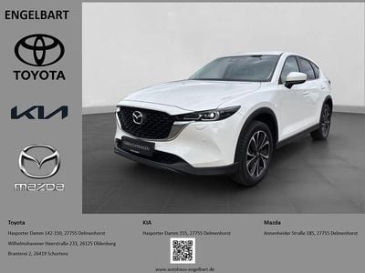 Gebraucht Mazda CX-5 Ad'Vantage 184 PS (135 kW) 2022 Weiss SUV
