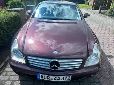 Gebraucht Mercedes CLS320 224 PS (164 kW) 2007 Rot Coupé