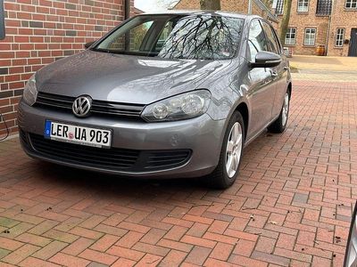 Gebraucht VW Golf VI Comfortline 122 PS (89 kW) 2010 Grau Kleinwagen