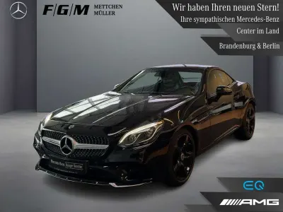 Brugt Mercedes SLC200 AMG line 184 HK (135 kW) 2020 Sort Cabriolet