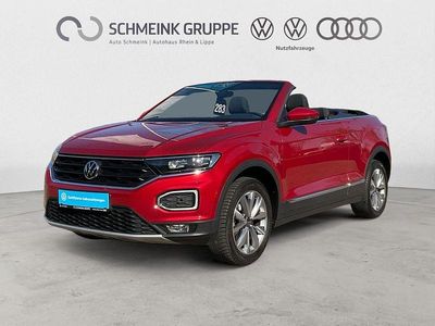 Second-hand VW T-Roc Cabriolet Style 110 CP (80 kW) 2021 Roșu Cabrio