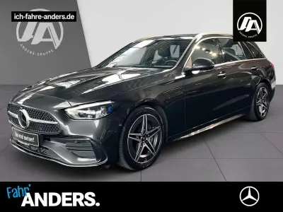 Brugt Mercedes C220 AMG 200 HK (147 kW) 2022 Grå Stationcar