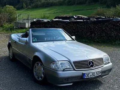 Gebraucht Mercedes SL300 190 PS (139 kW) 1992 Silber Cabrio